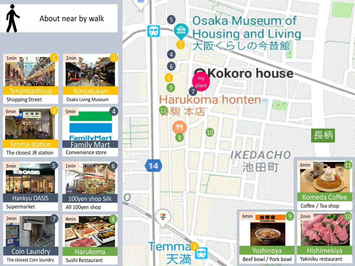 Kokoro House Villa Osaka Exterior photo